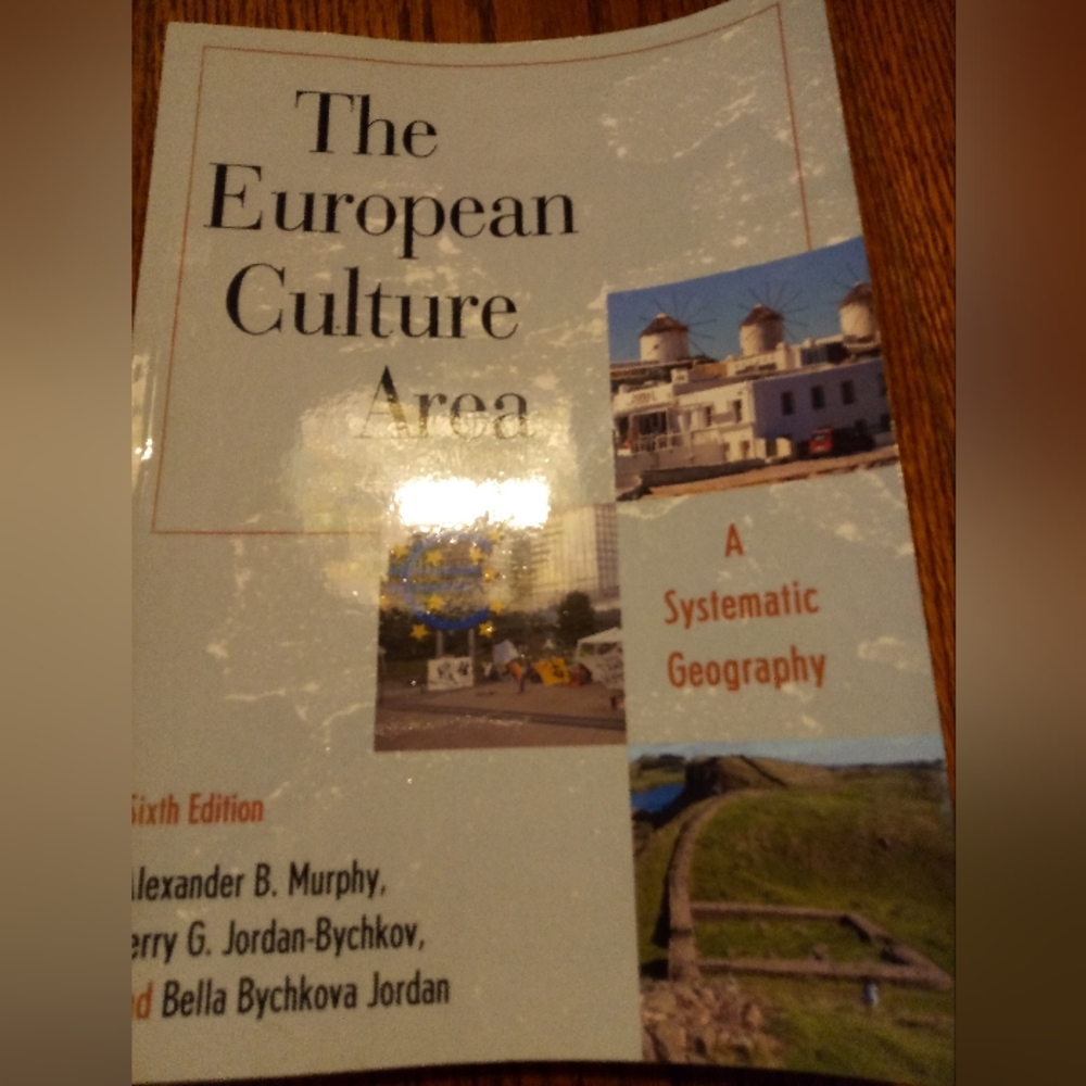 The European culture area book